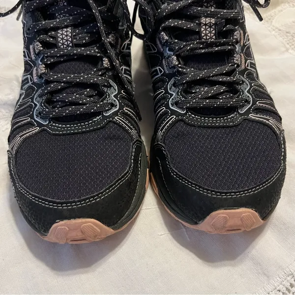 ASICS Gel Venture 7 Running Sneakers Shoes Women’s Size 7 Black Gray 1012A983 - Image 4