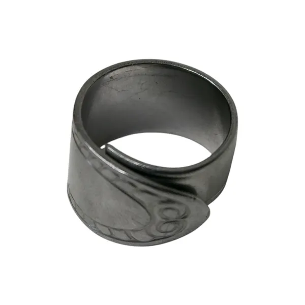 Vintage Silver Spoon Ring - Image 6