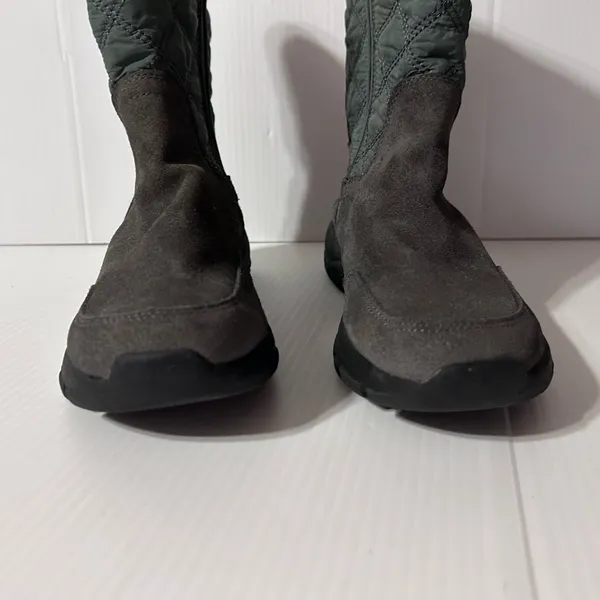 Land’s End #444681 winter upper-suede snow boots women size 8 B - Image 5