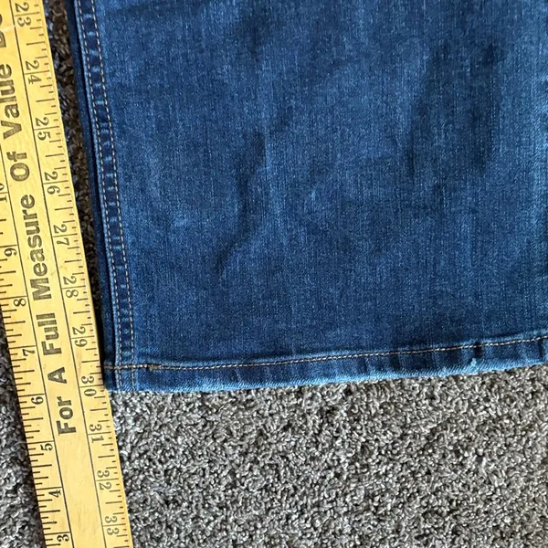 Time and Tru Dark Blue High Rise Boot Jeans - Image 3