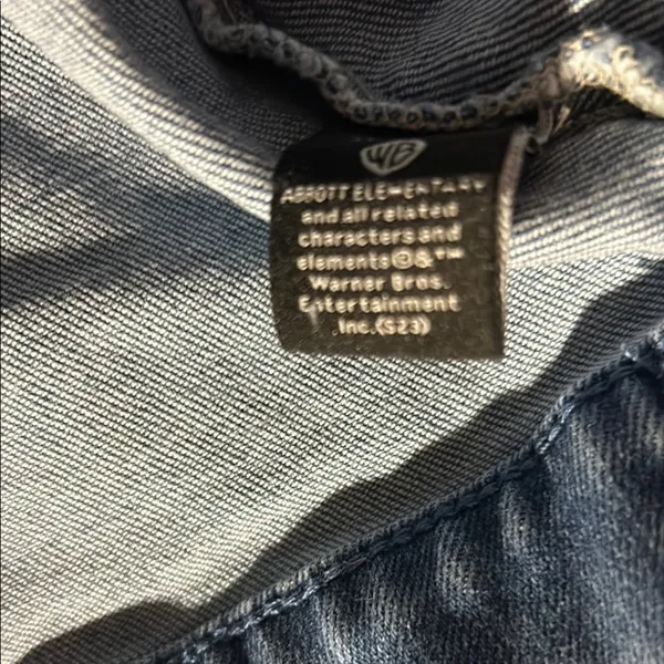 Abbott Elementary‎ Teachers Edition Volume 1 Denim Jacket Medium Wash XL NEW - Image 7