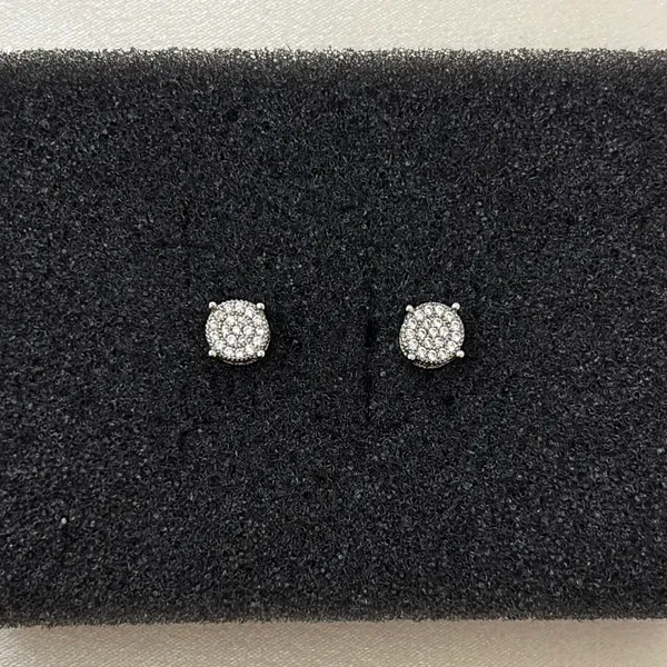 6mm Small CZ Stud Earrings for Men Women Streetwear Punk Hip Hop Unisex Earrings - Image 5
