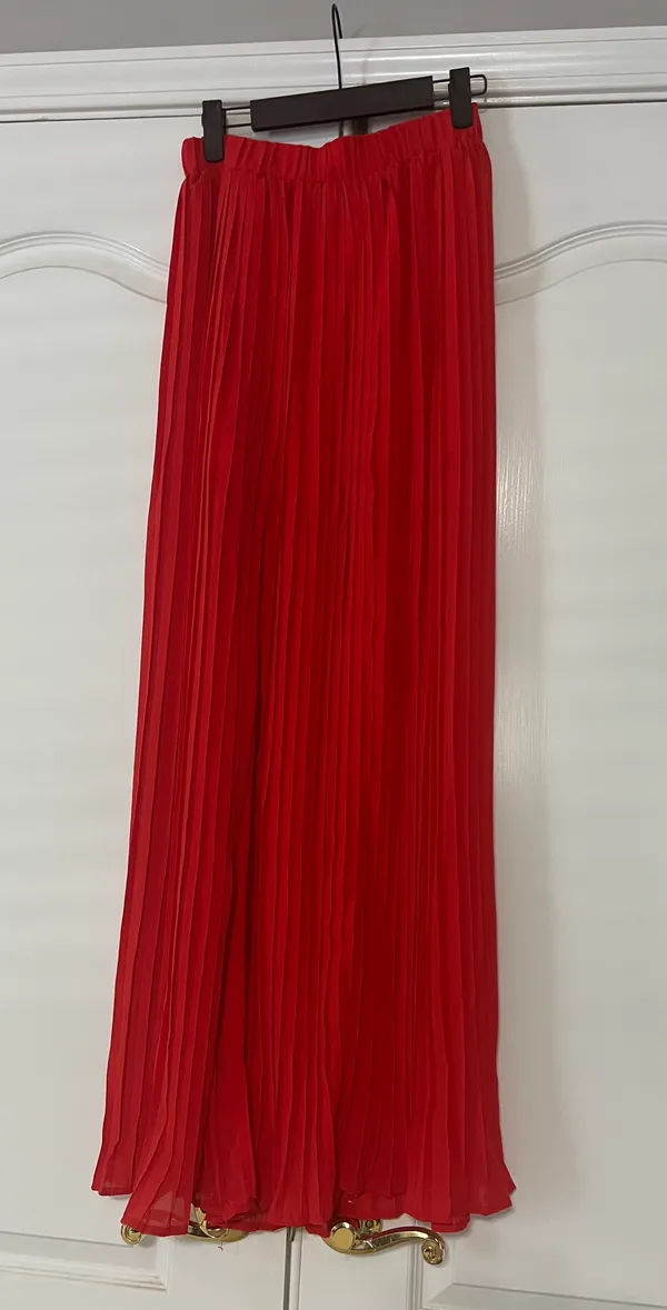 Red Maxi Skirt - Image 2