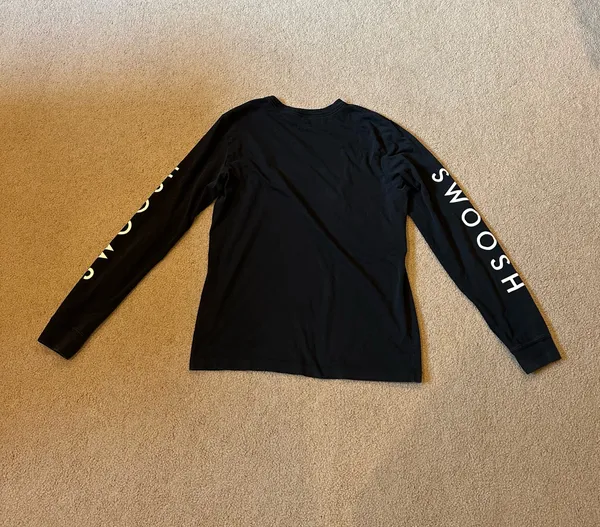 Vintage Nike Black Long Sleeve  - Image 3