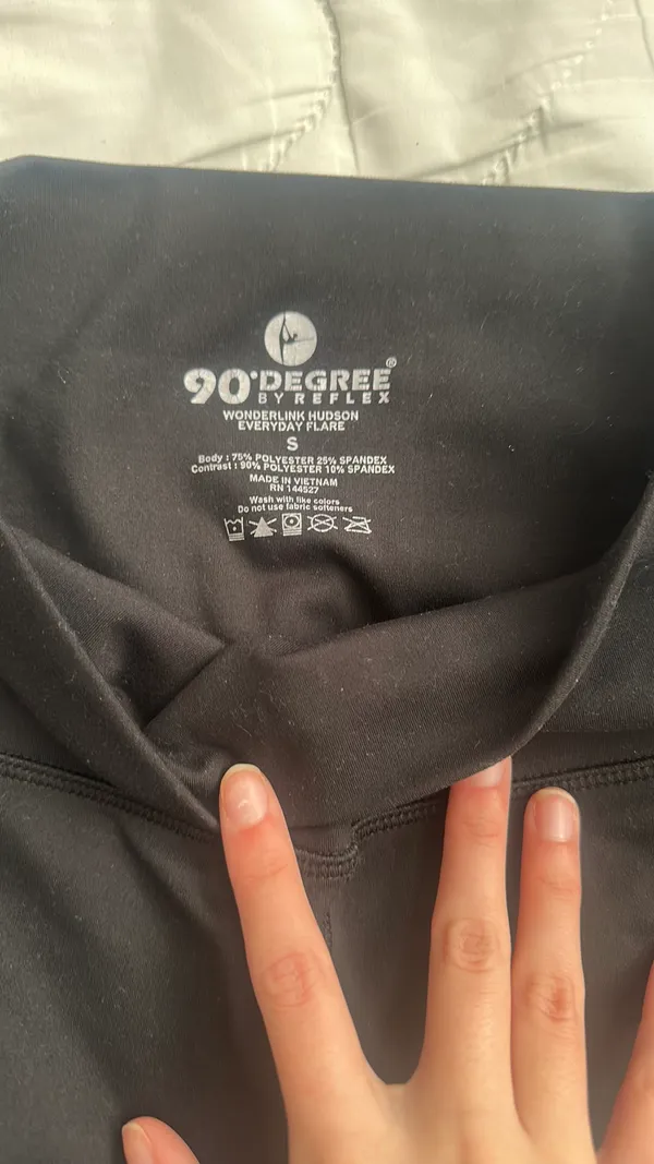 90 Degrees by Reflex Flare Leggings - Image 2