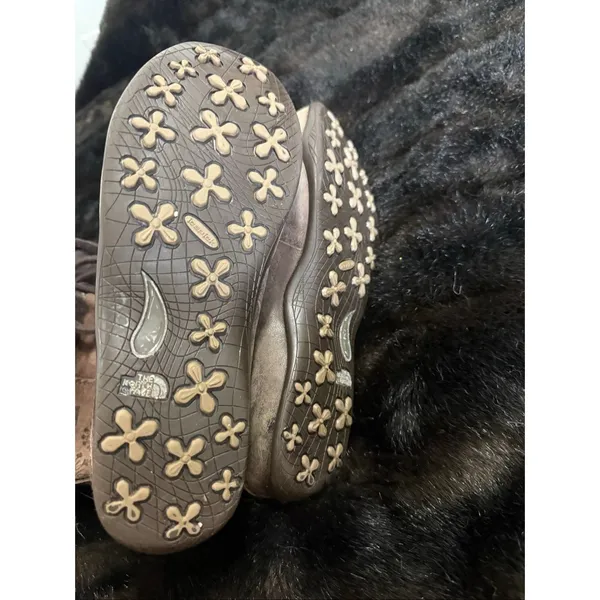 The North Face Winter Boots Womens 8 Brown Appu Abby III Primaloft Laced Up - Image 6