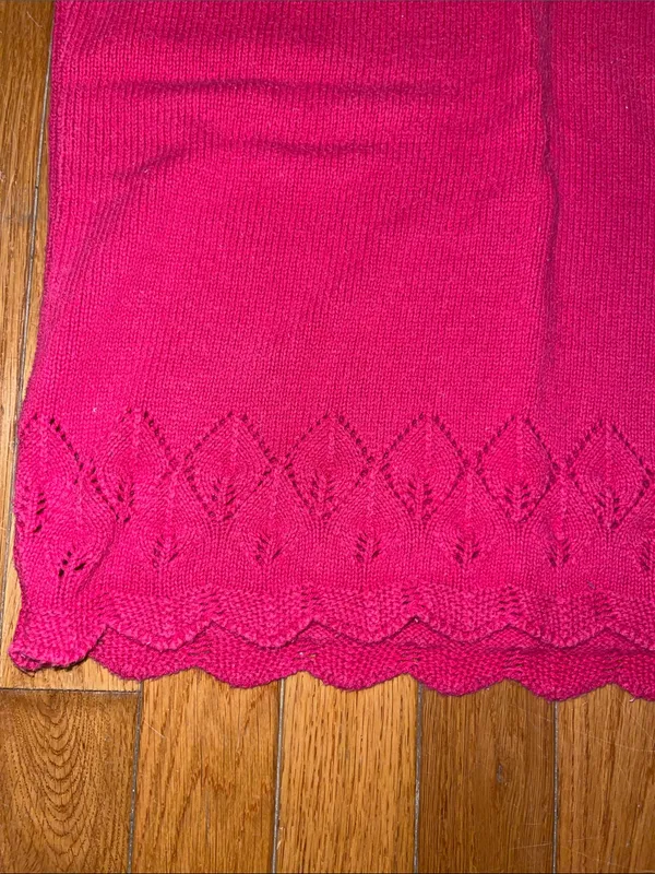 Classic Sleeveless Knit Shell Top - Pink - Image 4