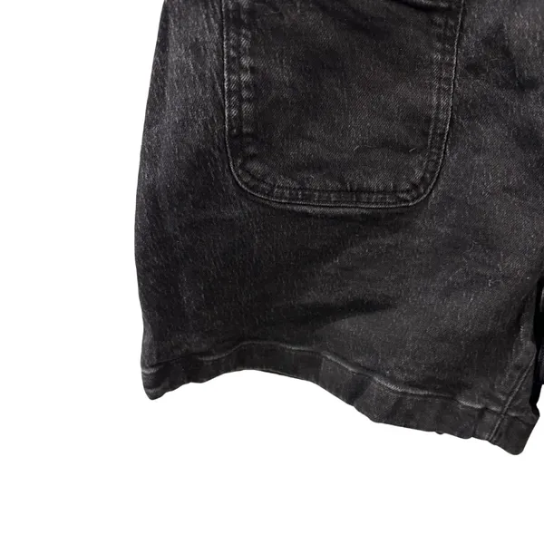 Madewell Curvy High Rise Black Sailor Shorts (Size 29) - Image 4