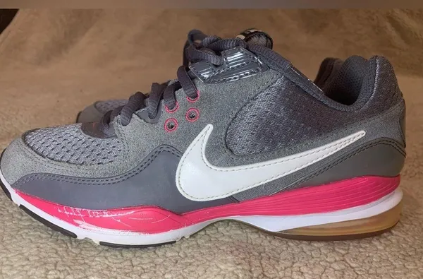 Nike Air Max Team Training Athletic Shoes Women's Size 6 Just Do It 407862-002 - Image 5