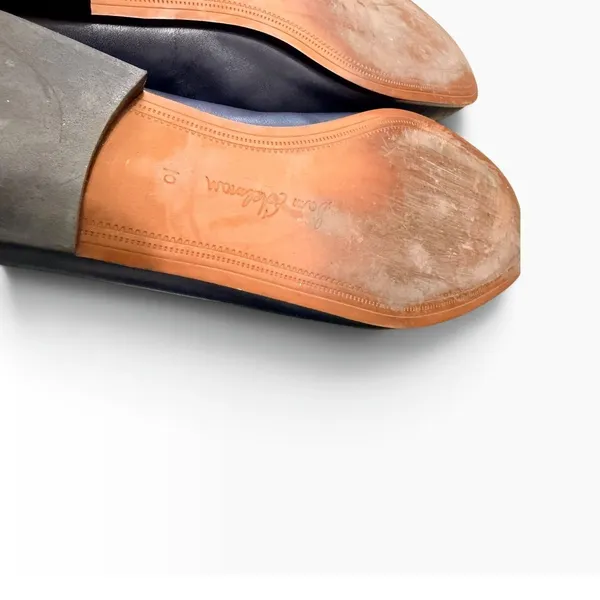 Sam Edelman Loraine Leather Bit Loafers Navy Blue 10M - Image 8