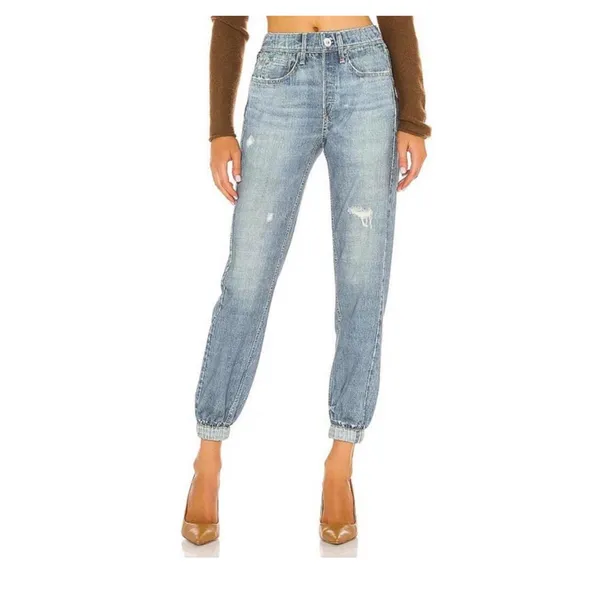 🍁 rag & bone Miramar Faux Denim Cotton Joggers Pants - Size XL - Image 14