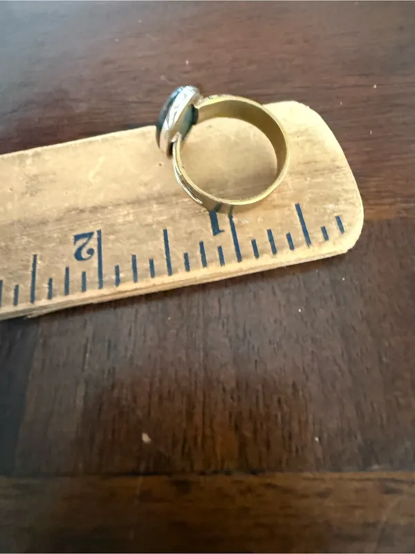 925 Sterling Silver Ring Size 8.75 - Image 2