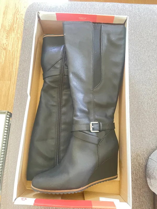 Knee length boots by Soul Naturalizer Black Size 9 - Image 3