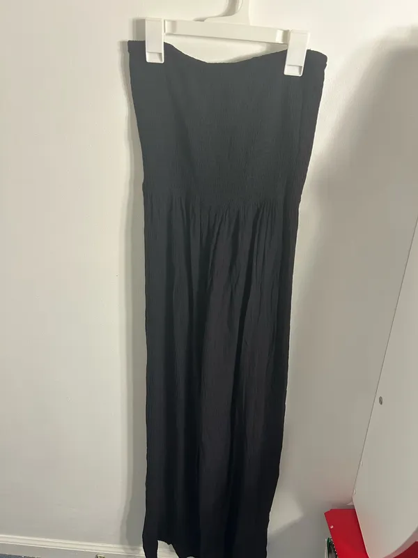 Mudd Black Strapless Jumpsuit - Image 2