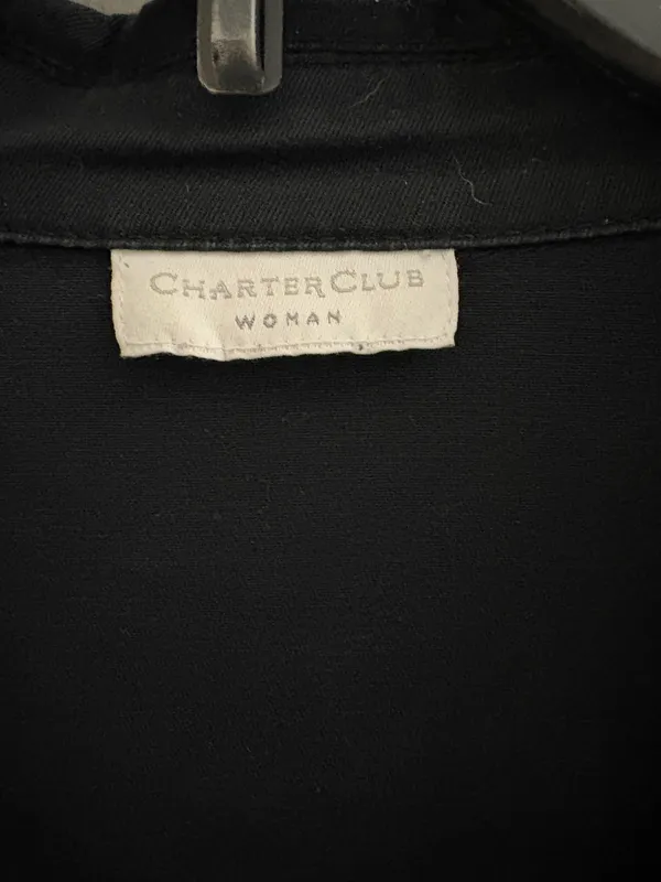 Charter club Jean jacket black - Image 3