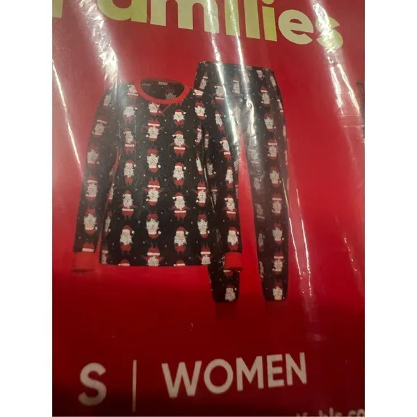 Jammies For Families Womans Xmas PJ Fleece Set Sz S NIP - Image 2