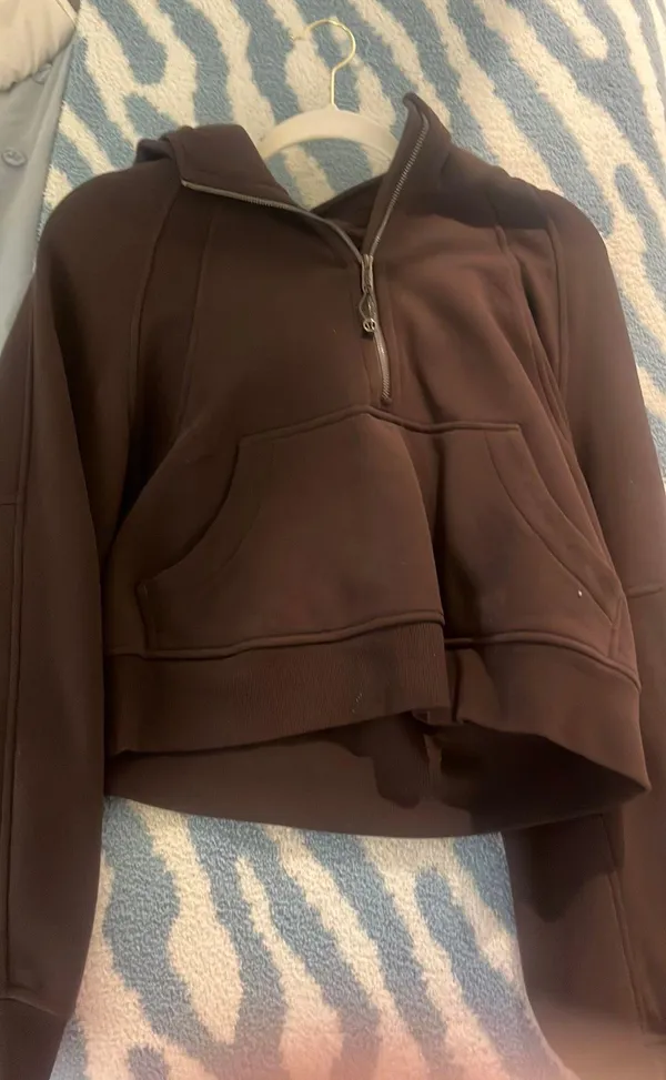 Lululemon Scuba Hoodie Brown - Image 2