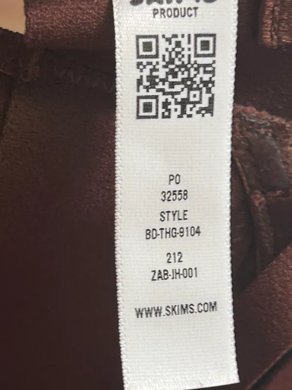 Skims Molded Underwire thong Bodysuit Small- Cocoa Brown NWT - Image 7