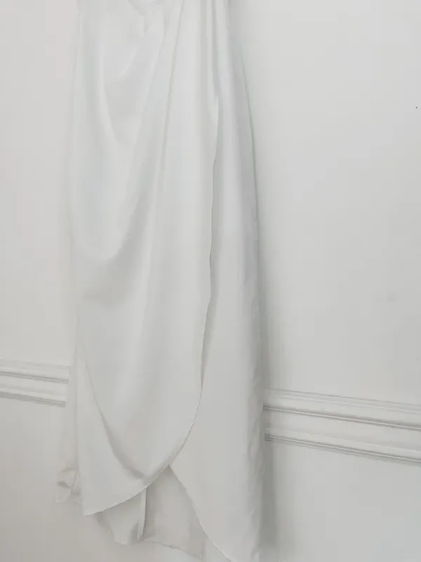 White Midi Dress - Image 6