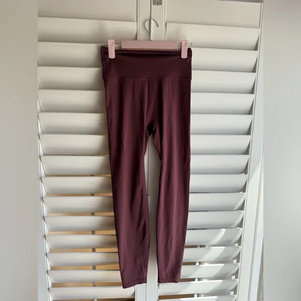 Adanola Deep Burgundy Leggings sz S - Image 4