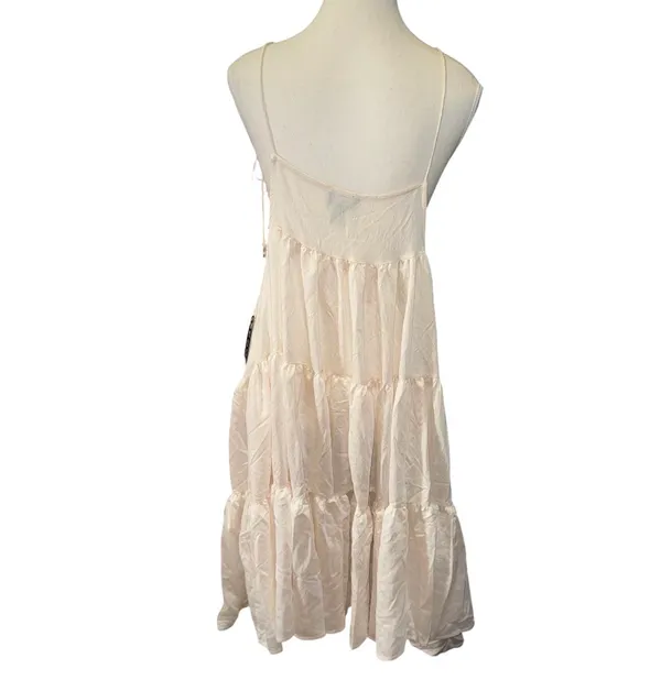 Flowy tier mini dress White Size XS - Image 6