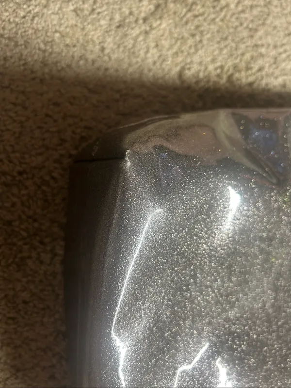 Kate Spade Sparkle Bow Tote Bag in Silver glitter tote - Image 10