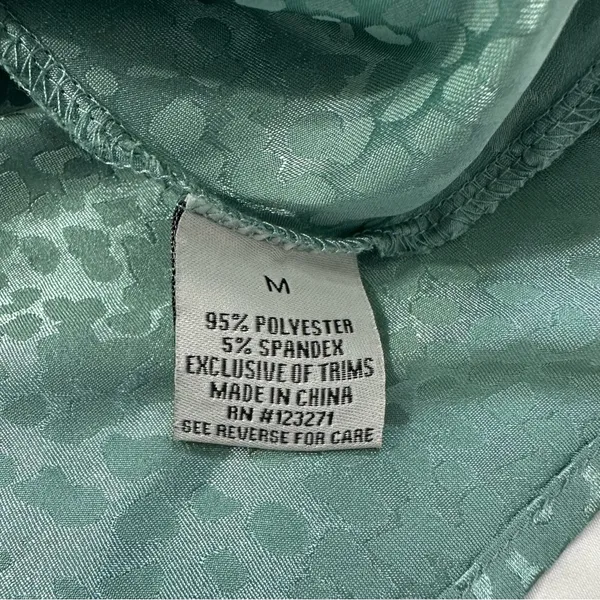 J for Justify Casual Teal Patterned Mini Dress - Image 7