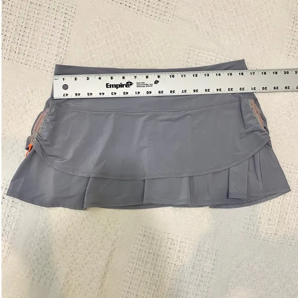 Lucky in Love Spark Ruche large tennis active boy short lined skirt SK2 3355 - Image 3