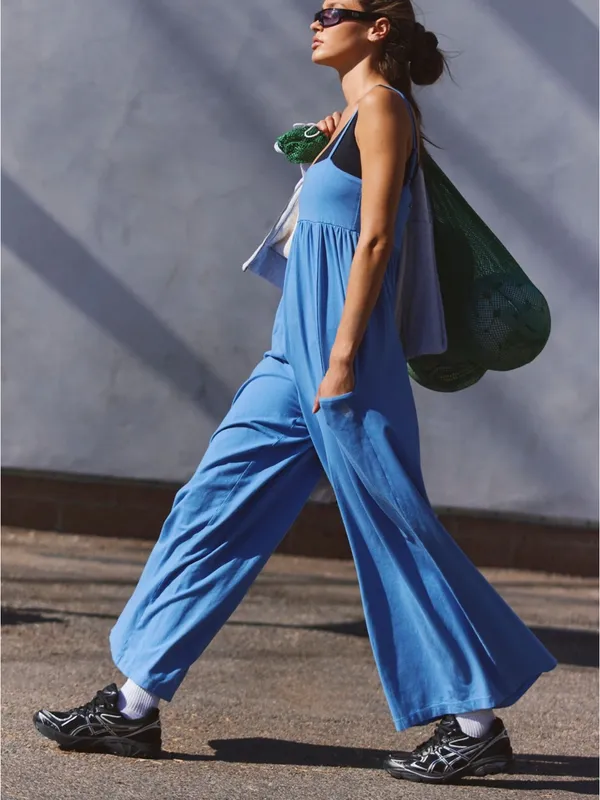 Free people hot shot strappy Jumpsuit - Image 4