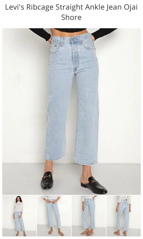 Levi’s Jeans Ribcage Straight Ankle Women’s - Image 5