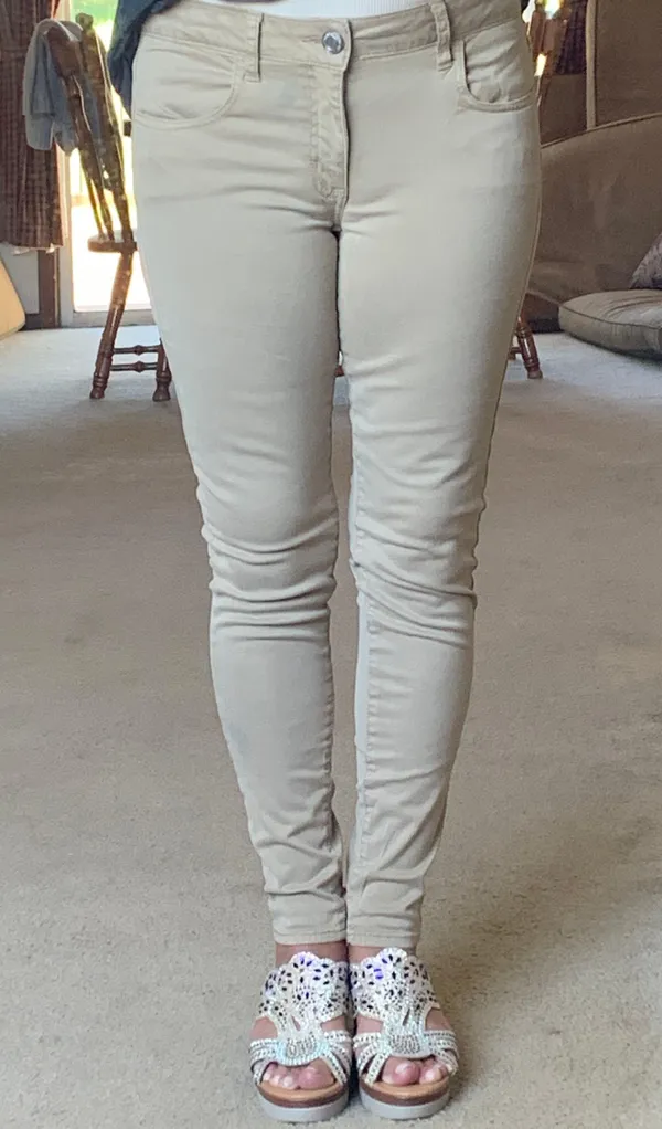 American Eagle Tan Super Stretch Jeans/jeggings - Image 2