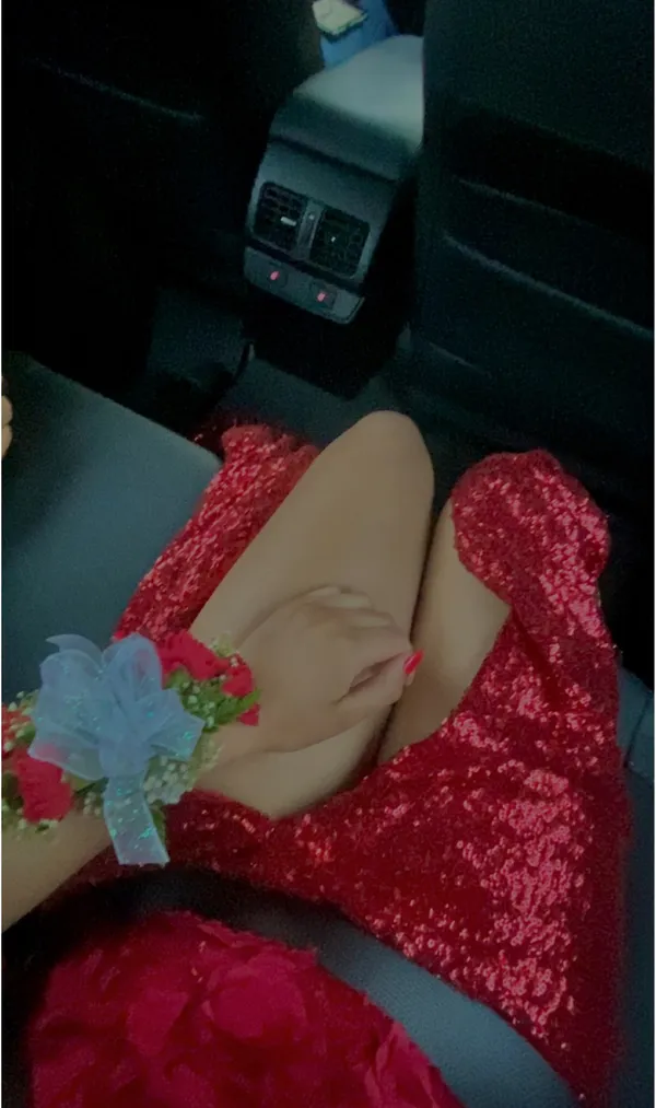 Sherri Hill Red Prom Dress - Image 5