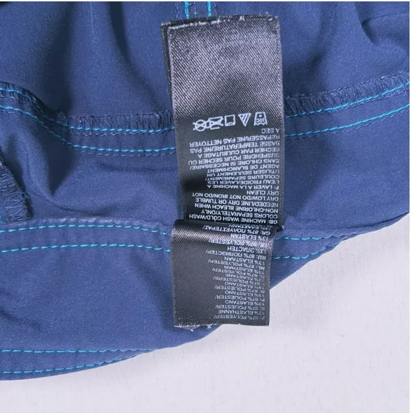 The North Face Womens Board Shorts Size 10 Blue Turquoise Surf Swim Beach Water - Image 7