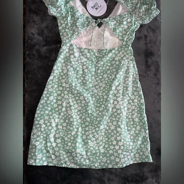 Princess Polly Kasey Mini Dress in Green Size 2 New with tag - Image 14