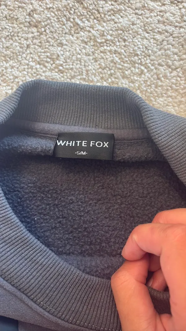 White fox hoodie - Image 2