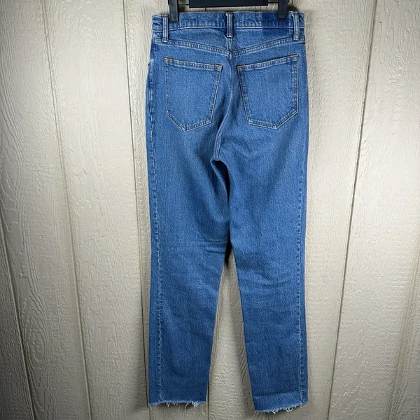 Abercrombie & Fitch 90s Straight Ultra High Rise Jeans Womens 28/6XL Medium Wash - Image 3