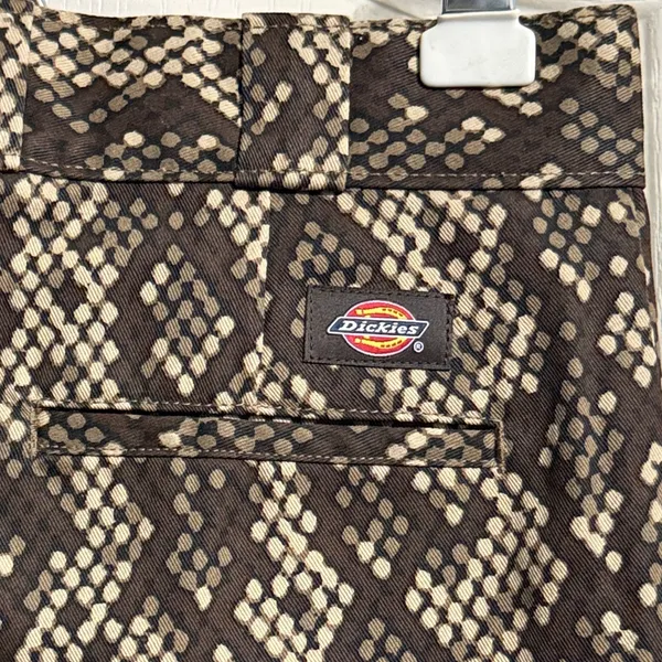 💙💖 Dickie's‎ Camden Straight Leg Snakeskin Print High Rise Work Pants - Image 4