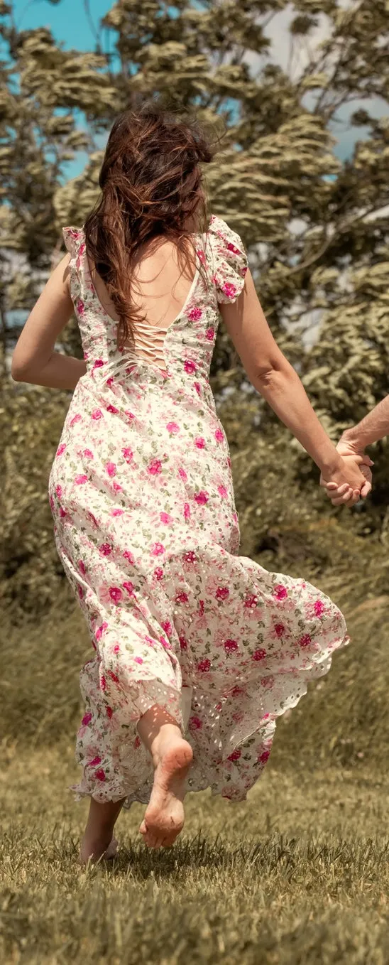 Altar'd State Floral Maxi Dress - Image 3