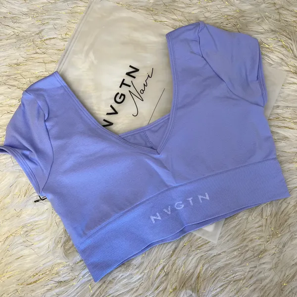 NVGTN NWT  Medium Periwinkle Serene Bra - Image 4
