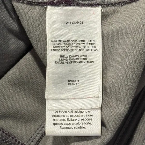 Mountain Hardwear Jacket Fleece Gorpcore Athleisure Y2K Outdoor Zip Purple Small - Image 5
