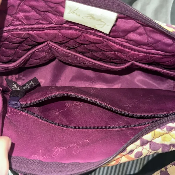 Vera Bradley Floral Crossbody/Shoulder Bag - Image 8