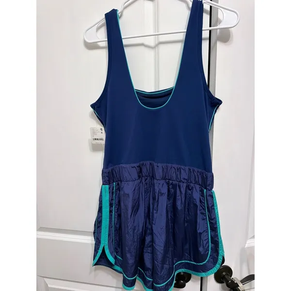 Free People Movement grape one piece track suit OB2234029 L - Image 2