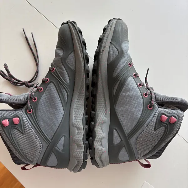 Merrell Altalight Mid Waterproof Hiking Boots Womens 9.5‎ Gray Pink J034218 - Image 12