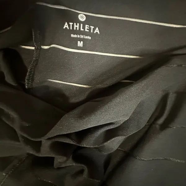 Athleta‎ Side Split Tank Sheer Lined Design Athletic Gym Women's Size M Yoga Run - Image 9