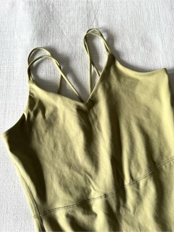 All in Motion Short Sculpt Bodysuit, Sage Green - Large - Image 11