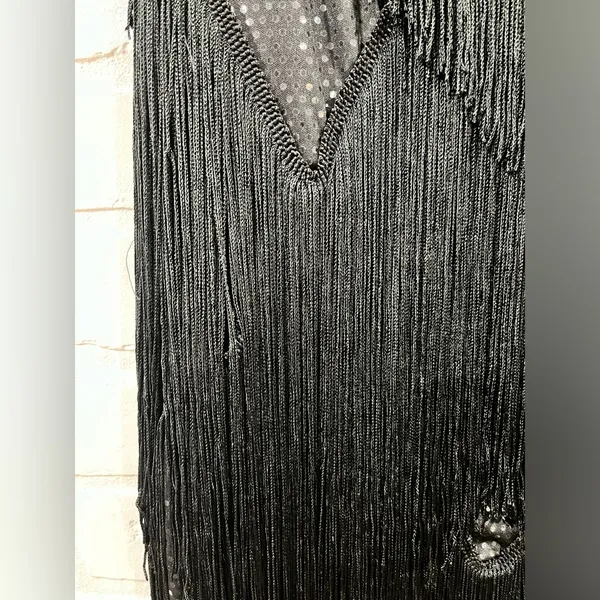 Weissman’s Flapper Costume Dance Dress 🖤💃🏻 Black - Image 15