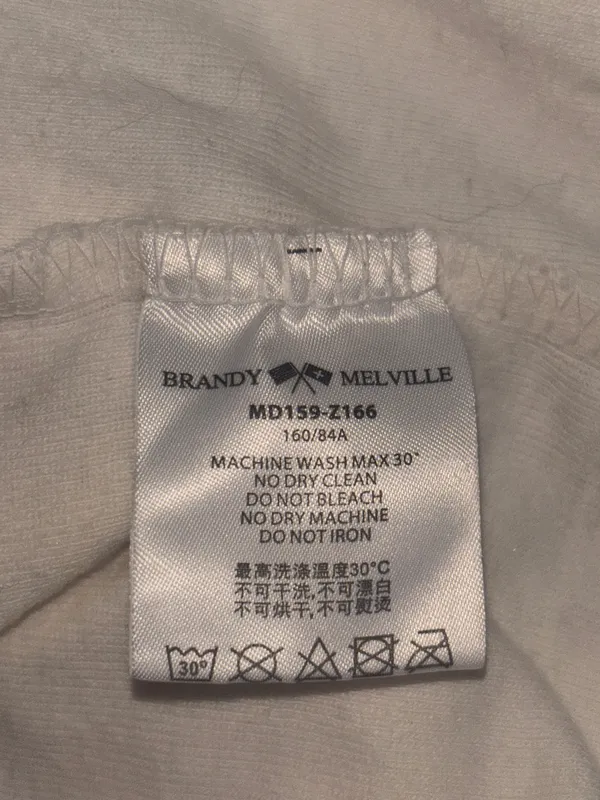 Brandy Melville Baby Tee John Galt Angel - Image 3