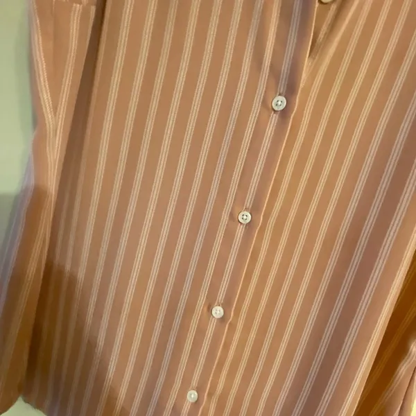 Striped Sleeveless Blouse - Pink - Image 3