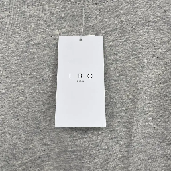 NWT IRO Tarika Sleeveless Crewneck Top Padded Shoulder Size XS Organic Cotton - Image 4