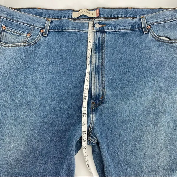 Levi's 550 Relaxed Fit‎ light wash classic jeans size 50 x 30 - Image 5